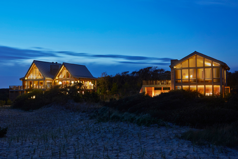 House and Guest House Exterior
