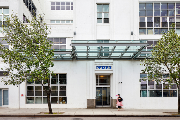 Formerly Pfizer Exterior