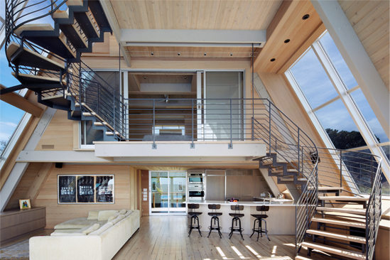 A-Frame Re-Think Interior