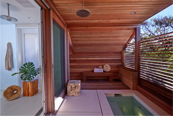 House and Guest House at the Beach Exterior