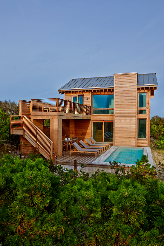 House and Guest House at the Beach Exterior