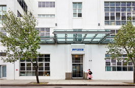 Formerly Pfizer Exterior