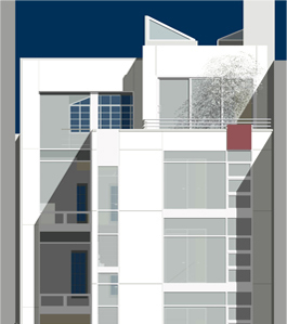 Twin Townhouses Exterior